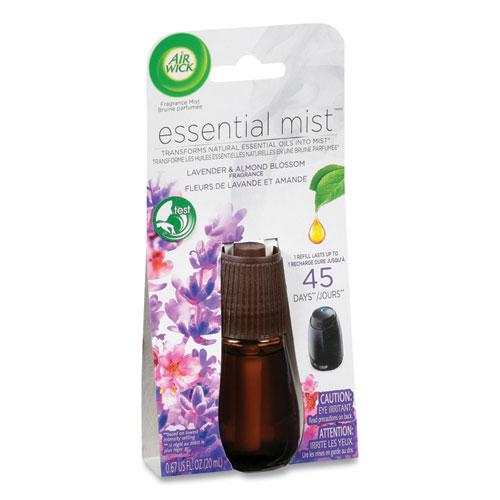 Essential Mist Refill, Lavender and Almond Blossom, 0.67 oz Bottle - Image 2