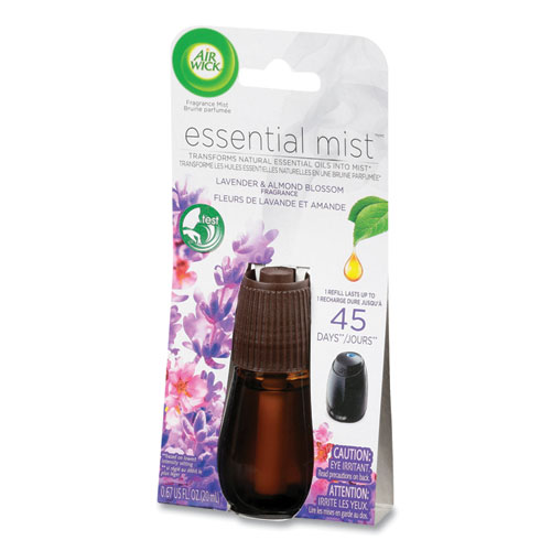 Essential Mist Refill, Lavender and Almond Blossom, 0.67 oz Bottle - Image 3