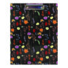A4 Padfolio, 8.3 x 11.7 Pad, 9.5 x 12.6, Black/Blue/Orange/Yellow