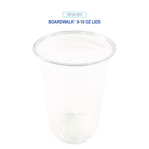 Clear Plastic Cold Cups, 10 oz, 1,000/Carton