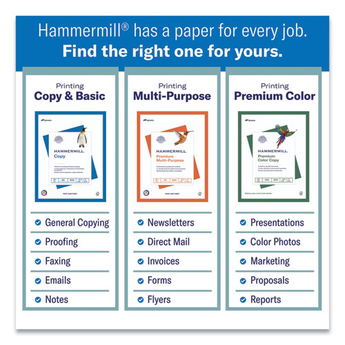 Premium Multipurpose Print Paper, 97 Bright, 20 lb, 8.5 x 11, White, 500 Sheets/Ream, 5 Reams/Carton, 80 Cartons/Pallet