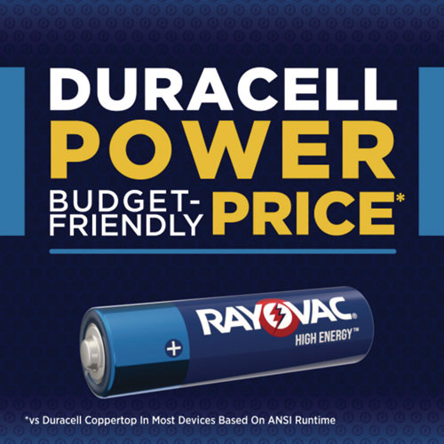 Alkaline AAA Batteries, 60/Pack