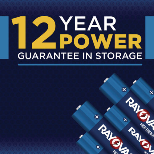 Alkaline AAA Batteries, 60/Pack