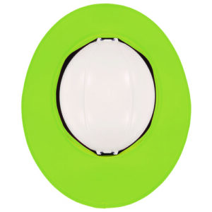 Chill-Its 6661 Universal Hard Hat Brim with Neck Shade, Lime