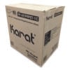 PET Plastic Hinged Container, 9 x 9 x 3.6, Clear, Plastic, 100/Pack, 2 Packs/Carton
