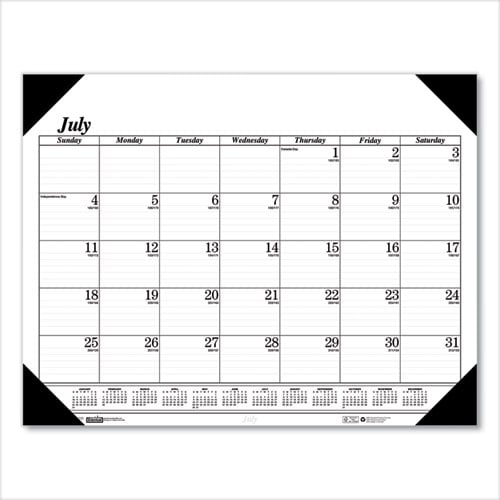 House of Doolittle 14-month Academic Economy Desk Pad