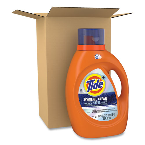 Hygienic Clean Heavy 10x Duty HE Liquid Laundry Detergent, Original, 92 oz Bottle