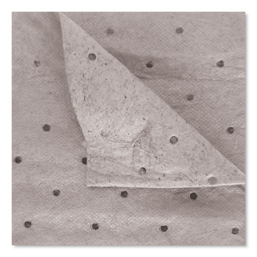 TASKBrand All Sorb Industrial Sorbent Pad, 0.24 gal, 15 x 18, 100/Carton