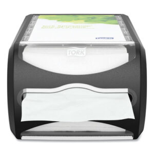 Xpressnap Counter Napkin Dispenser, 7.5 x 12.1 x 5.7, Black