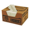 VeraClean Critical Cleaning Wipes, Smooth Texture, 1/4 Fold, 1-Ply, 12 x 13, Unscented, White, 400/Carton