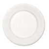 Paper Dinnerware, Plate, 10.5" dia, White, 500/Carton