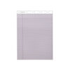 Prism + Colored Writing Pads, Wide/Legal Rule, 50 Pastel Orchid 8.5 x 11.75 Sheets, 12/Pack
