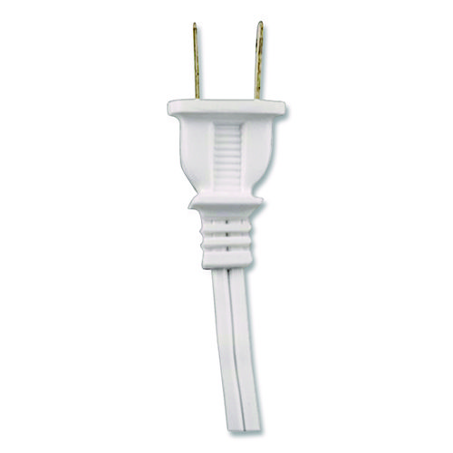 Indoor Extension Cord, 15 ft, 13 A, White
