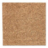 iDesign Frameless Cork Bulletin Board, 18" x 18", Tan Surface