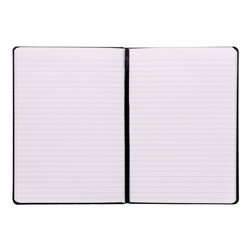 Soft Cover Notebook, College Rule, Black Cover, (96) 8.2 x 5.11 Sheets
