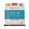 CD-R Discs, 700 MB/80 min, 48x, Spindle, Silver, 100/Pack