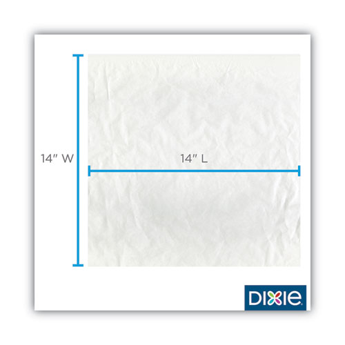 All-Purpose Food Wrap, Dry Wax Paper, 14 x 14, White, 1,000/Carton