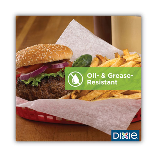 All-Purpose Food Wrap, Dry Wax Paper, 14 x 14, White, 1,000/Carton