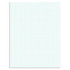 Quadrille Pads, Quadrille Rule (4 sq/in), 50 White (Standard 15 lb Bond) 8.5 x 11 Sheets