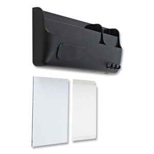 Magnetic SmartBox Organizer, 9" x 4" x 4", Black