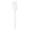 Style Setter Mediumweight Plastic Forks, White, 1,000/Carton