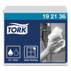 Heavy-Duty Paper Wiper 1/4 Fold, 1-Ply, 12.5 x 13, White, 56/Pack, 16 Packs/Carton