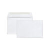 Open-Side Booklet Envelope, #6 1/2, Hub Flap, Gummed Closure, 6 x 9, White, 100/Box