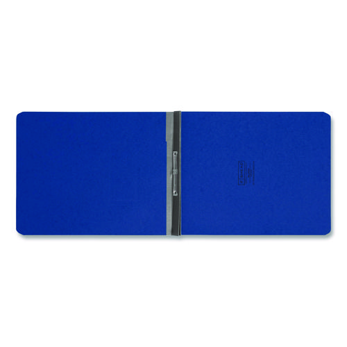 Prong Fastener  Premium Pressboard Report Cover, Two-Prong Fastener: 2" Capacity, 8.5 x 11, Dark Blue/Dark Blue