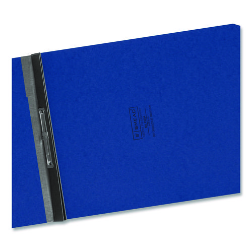 Prong Fastener  Premium Pressboard Report Cover, Two-Prong Fastener: 2" Capacity, 8.5 x 11, Dark Blue/Dark Blue