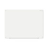 Frameless Glass Marker Board, 48" x 36", White Surface