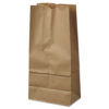 Grocery Paper Bags, #16 Size, 7.75" x 4.75" x 16", Natural, 500/Bundle