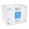 Pacific Blue Select Disposable Patient Care Washcloths, 1-Ply, 9.5 x 13, Unscented, White, 50/Pack, 20 Packs/Carton