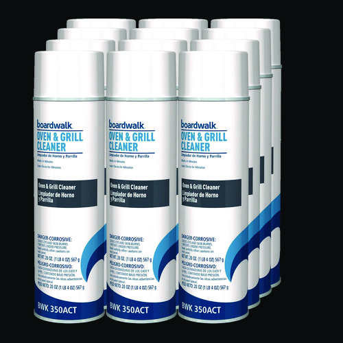 Oven and Grill Cleaner, 20 oz Aerosol Spray, 12/Carton