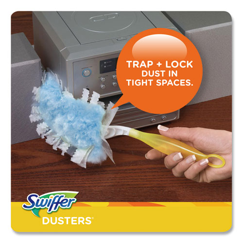 Refill Dusters, Dust Lock Fiber, Light Blue, Lavender Vanilla Scent, 10/Box