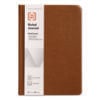 Hardcover Business Journal, Elastic Closure, 1-Subject, Narrow Rule, Cognac Cover, (96) 8 x 5.5 Sheets