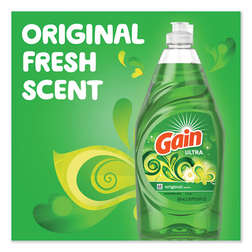 Dishwashing Liquid, Gain Original, 38 oz Bottle