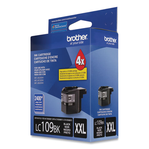 Brother LC109BK Original Inkjet Ink Cartridge - Black - 1 Each