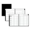 Teacher's Solid Black Weekly/Monthly Lesson Planner, 2024 to 2025, Nine Classes, Black Cover, (144) 11 x 8.5 Pages