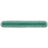 HYGEN Dust Mop Heads With Fringe, Green, 60 in., Microfiber, Cut-End