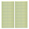 Three-Hole Punched Wood Ruler, Standard/Metric, 12" (30 cm) Long, Natural Wood, 36/Box