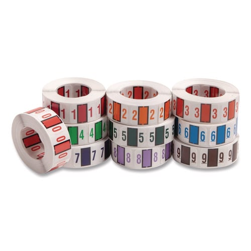 Smead BCCRN Bar-Style Color-Coded Labels