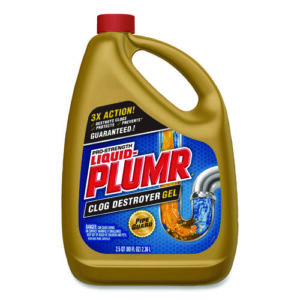 Pro-Strength Full Clog Destroyer Plus PipeGuard, Gel, 80 oz