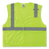 GloWear 8210HL-S Single Size Class 2 Economy Mesh Vest, Polyester, 2X-Large, Lime