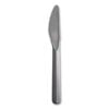 Bonus Polypropylene Cutlery, Lightweight Knife, Plastic, White, 1,000/Carton