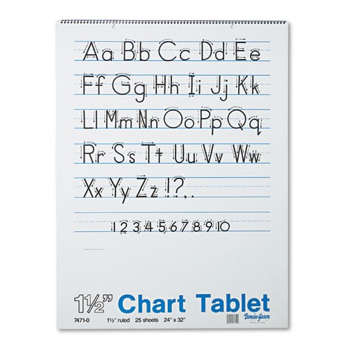 Pacon Ruled Chart Tablet