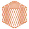 Wave 3D Urinal Deodorizer Screen, Mango Scent, Orange, 10/Box