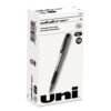 207 Impact Gel Pen, Stick, Bold 1 mm, Black Ink, Silver/Black Barrel