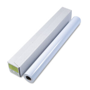 DesignJet Inkjet Large Format Paper, 7 mil, 36" x 100 ft, High-Gloss White