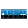 Easy Read Stainless Steel Ruler, Standard/Metric, 18".25 Long, Blue