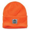 N-Ferno 6806 Cuffed Rib Knit Winter Hat, One Size Fits Most, Orange